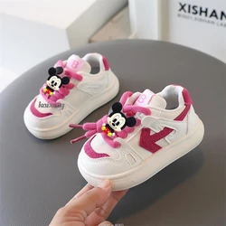 Mickey scarpe per bambini per Lilo e Stitch ragazzi ragazze Sneakers sportive bambini tempo libero autunno scarpe Casual traspirante Running Toddler