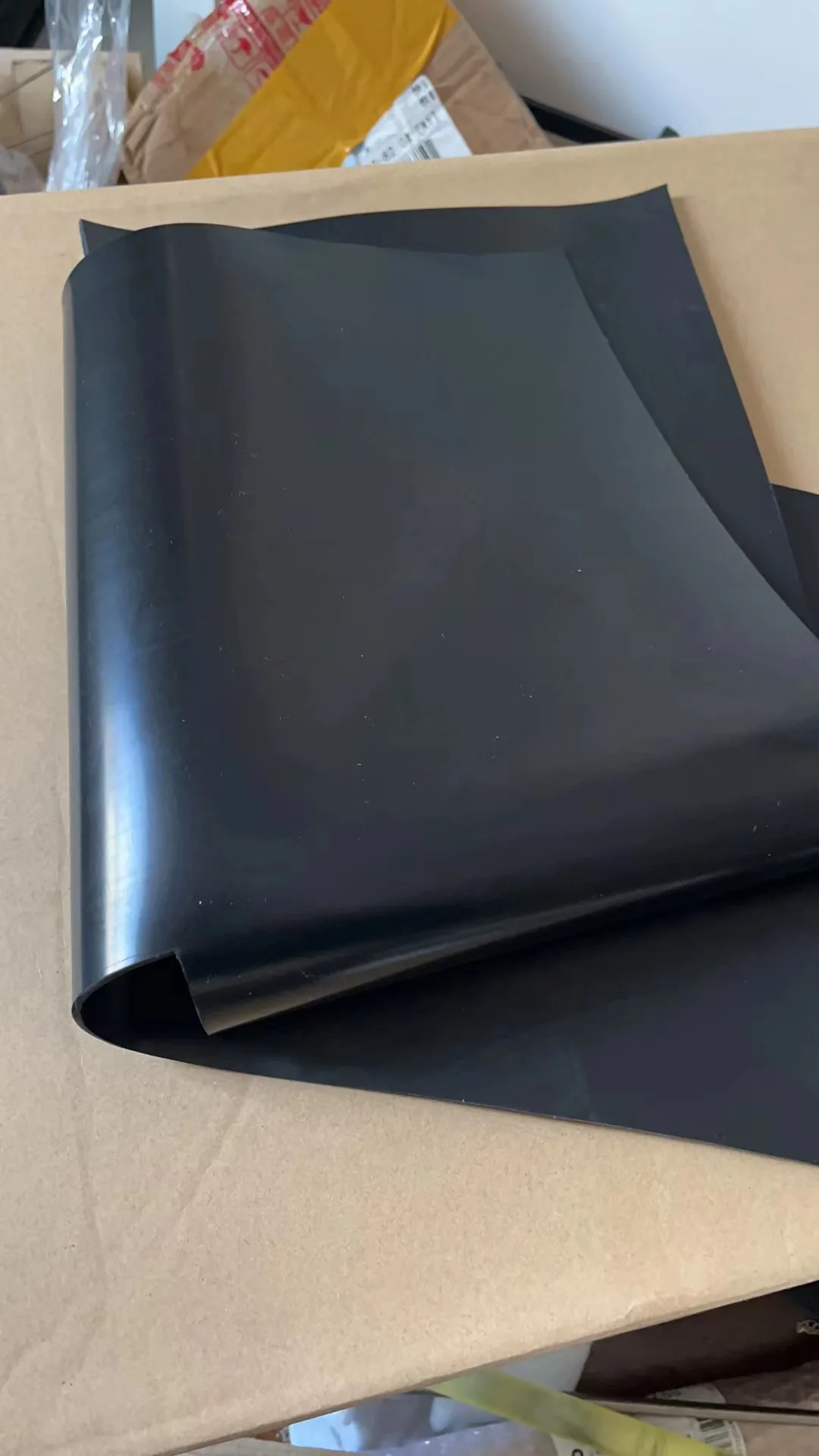 1.5mm thick FKM panel Viton sheet FPM plate fluororubber board Fluorin Aflas Rubber Sheet Gasoline-diesel fluorogel gasket