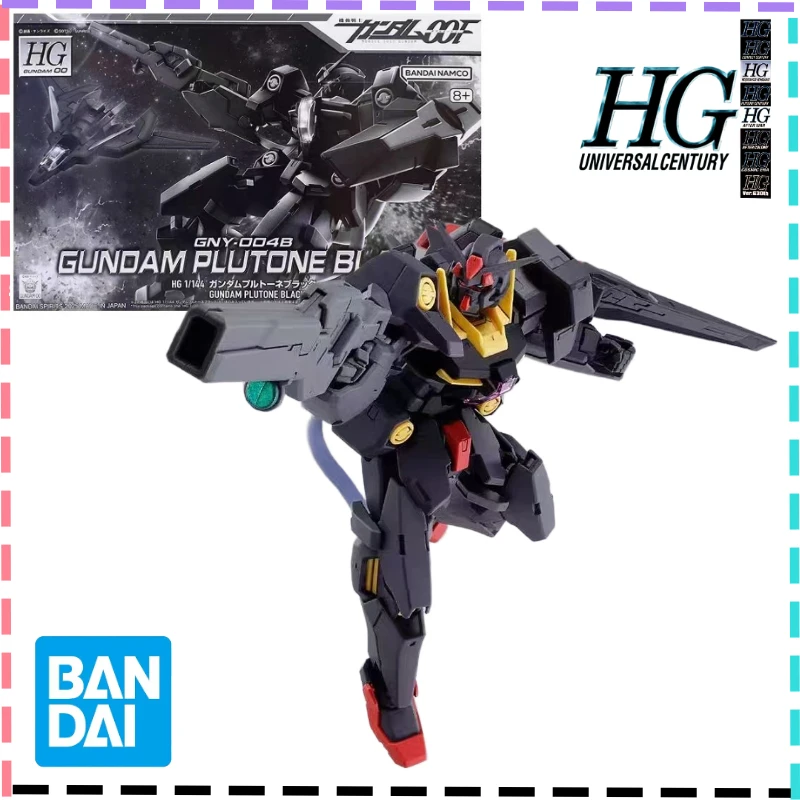 

В наличии Bandai Original Gundam PB Limited HG 00 1/144 Черная модель судьи богини в сборе, коллекционные праздничные подарки, модные игрушки