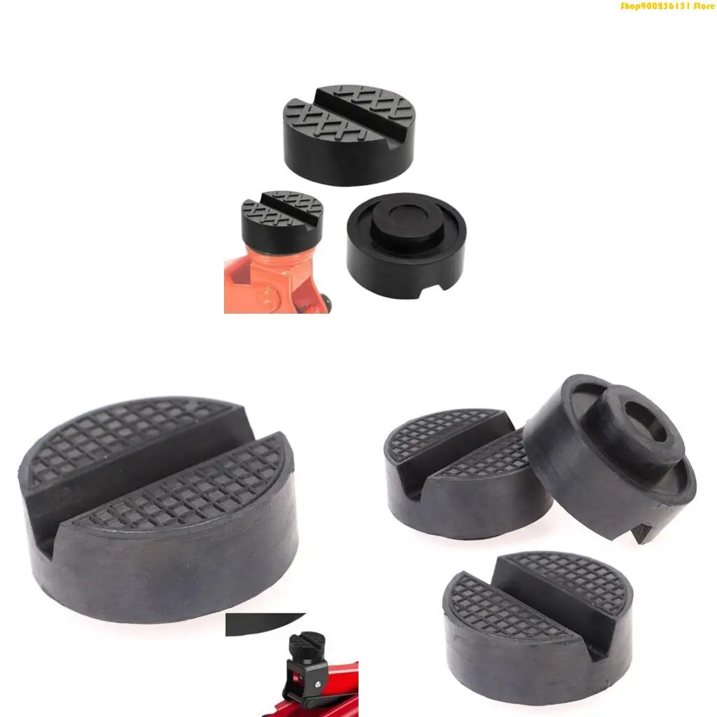 Vehicle Lift Point Support Pair with Rubber Contact Inserts for Use G92C
