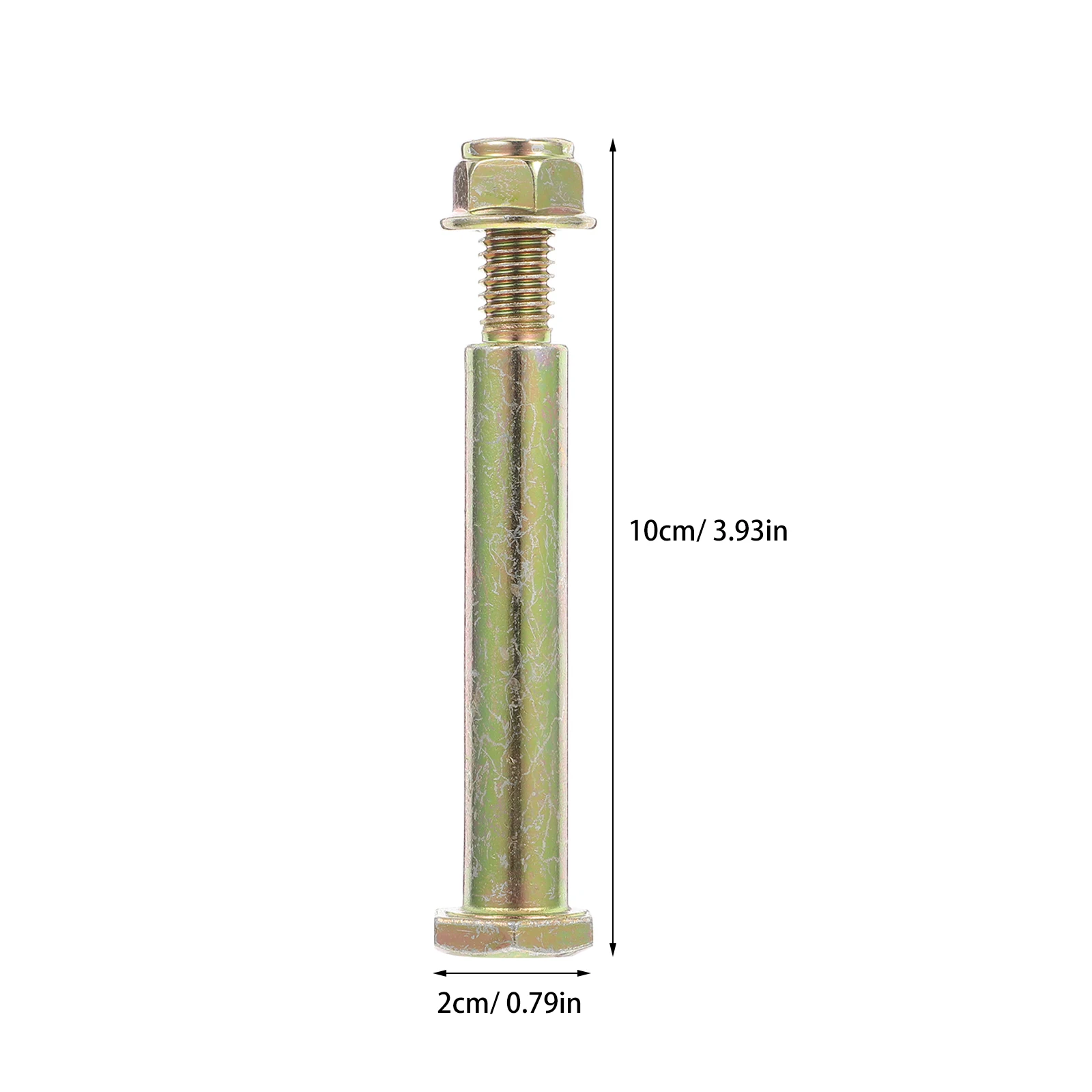 

Universal Fit Lawn Mower Rear Wheel Bolt Nut Set Steel Easy Install Deck Wheels Compatible Screw Axle Fastener
