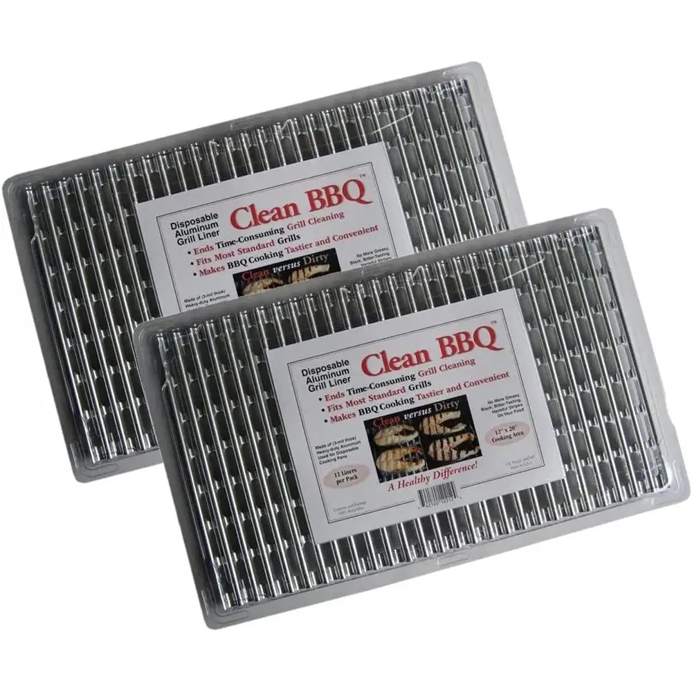 Grill Liners Set of 24 Sheets Grill Toppers