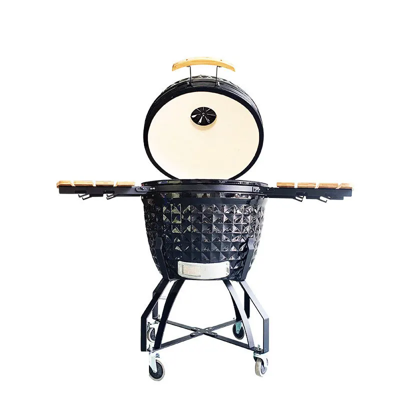 

High quality ceramic grill kamado ceramic griller Customizable size 20-26 inches For sale at a great price