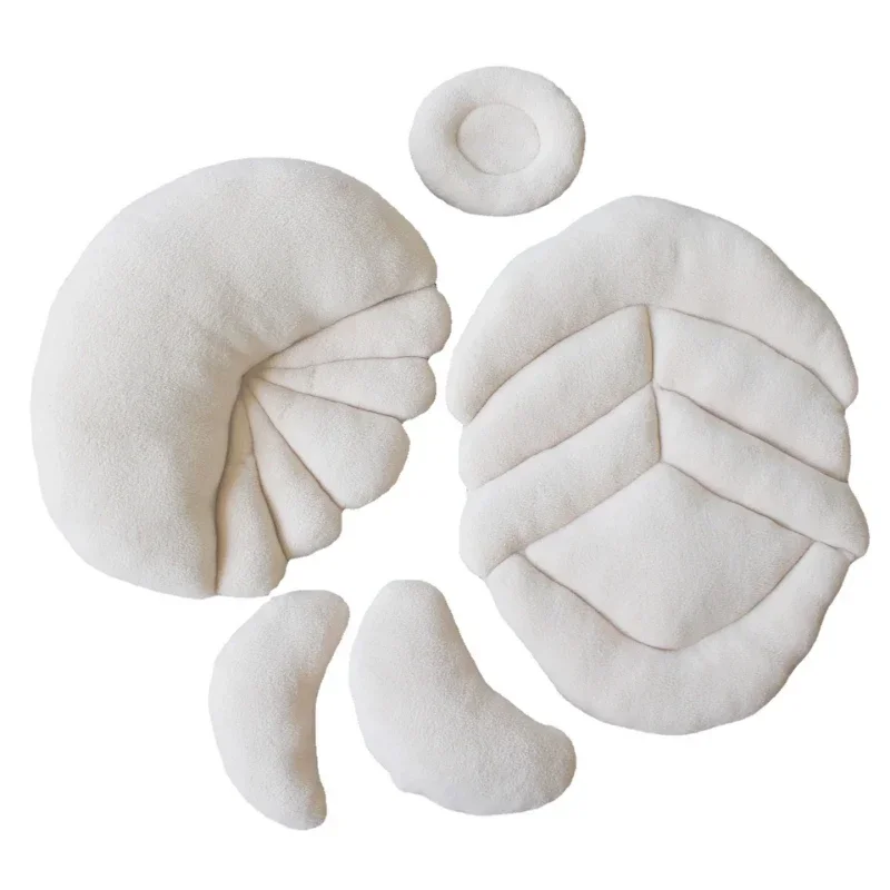 5pcs Newborn Photography Props Posing Pillows Pads Aids Poser Basket Mat Cuhsion for Fotografia Accessories Studio Photo Props