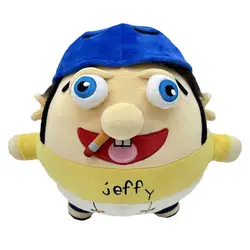 Funny Jeffy Doll Plush Toy Cute Cartoon Anime Jeffy Boy Doll Stuffed Toys Children Birthday Christmas Gifts Popular Toys 2024