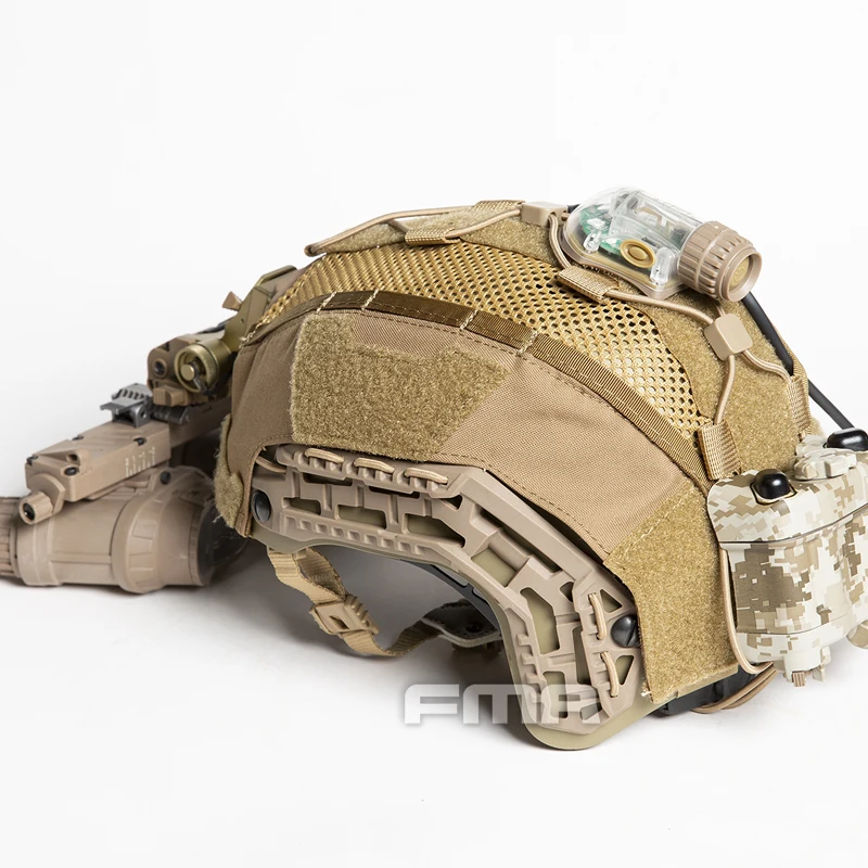 FMA Tactical Helmet Cover Cloth For High Cut Caiman Bump Helmet Hunting Paintball TB1440