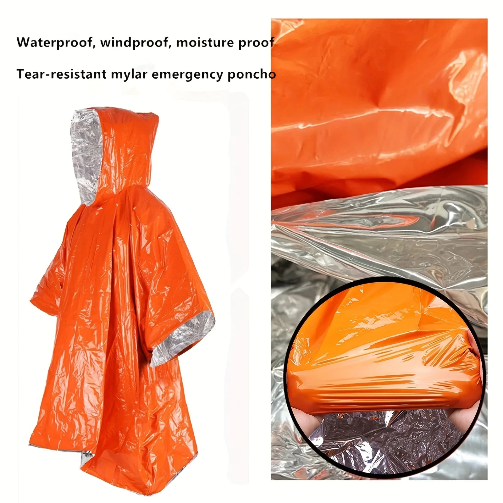 Ultimate PE Raincoat - Unbeatable Protection for Jungle Trekking & Wild Camping!