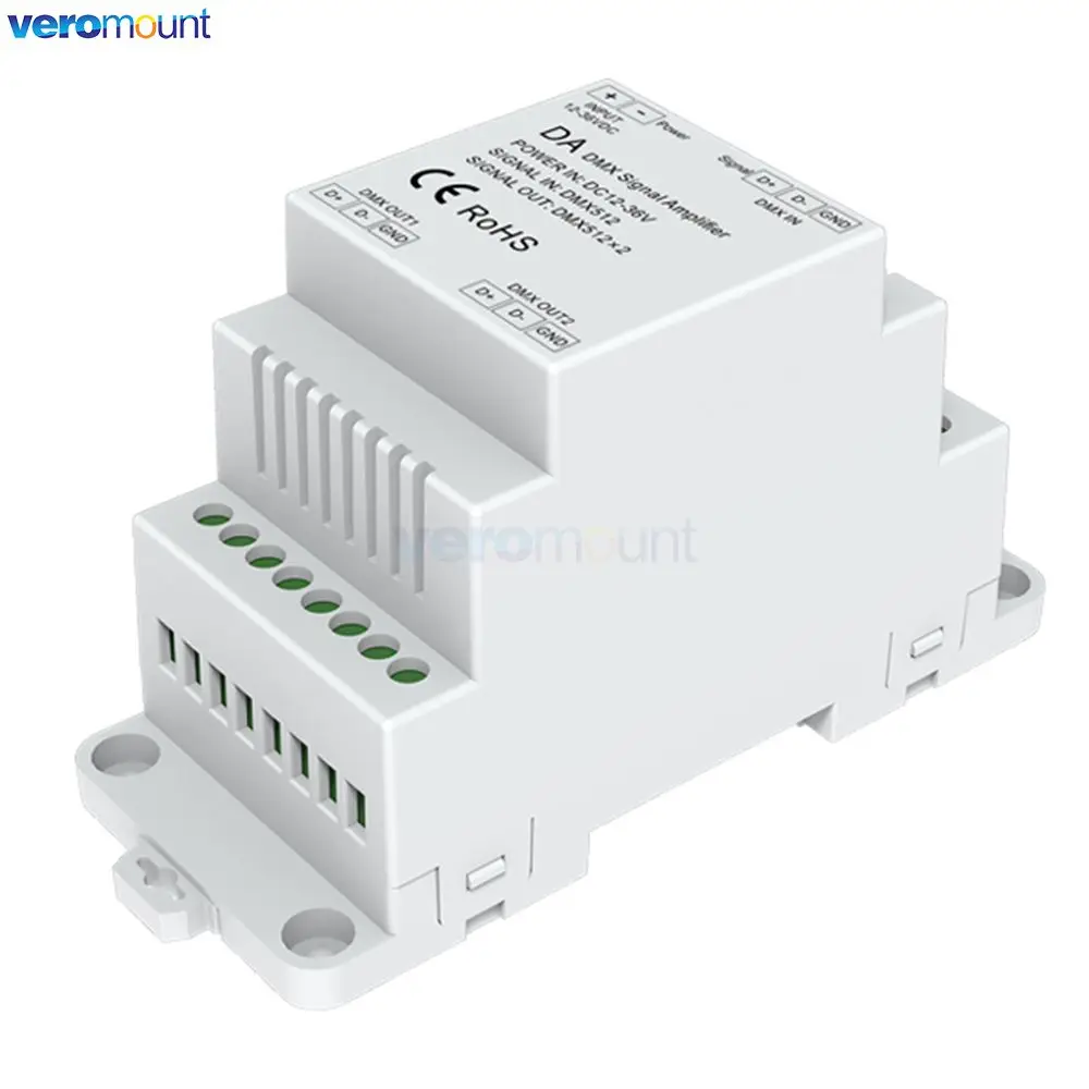 Skydance DA DA-L 2 Channel DMA 4 Channel DMA2X3 6 Channel DMX 512 Signal Amplifier 12V 24V 36V DC DMX512 Signal Splitter