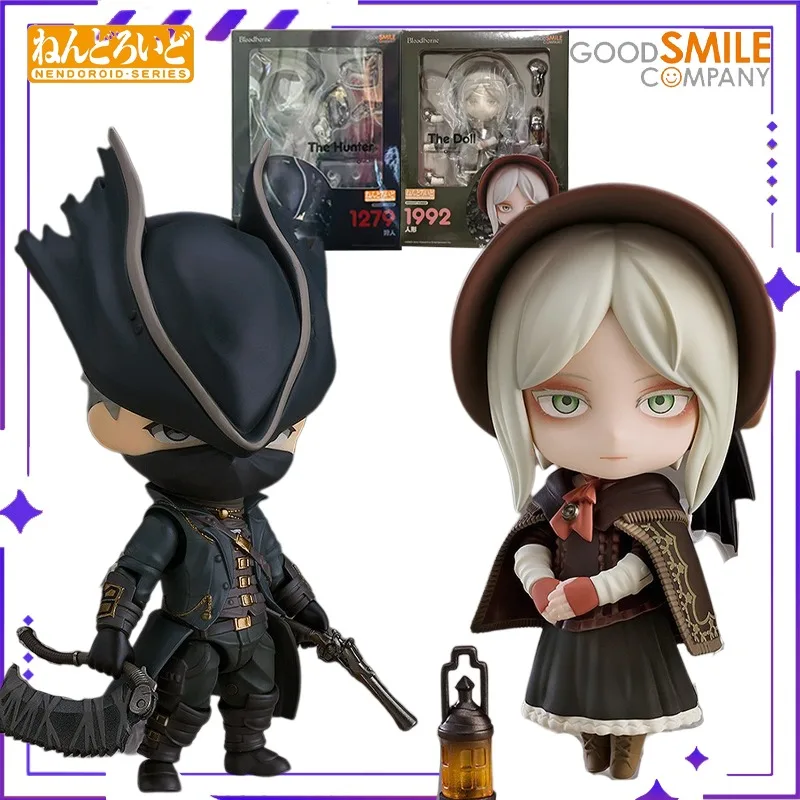 GSC, GoodSmile Original GSCClay Hombre #   1279 Bloodborne Curse Hunter juego móvil Anime modelo hecho a mano juguete colección de regalo en Stock