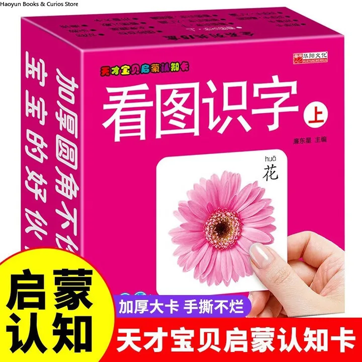 بطاقات الكلمات المصورة - المجلد 1: التعلم المرئي مع بطاقات تعليمية سميكة ومقاومة للتمزق للأطفال الصغار