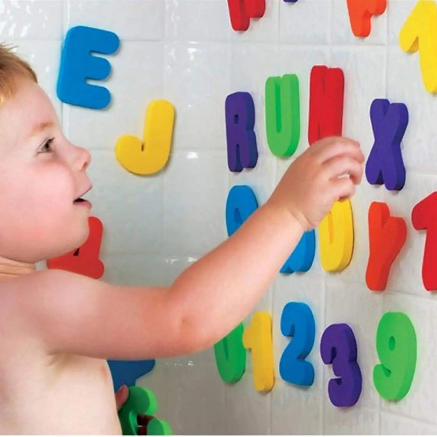 Bath Letter Number Foam - Набор из 36 игрушек для ванной: