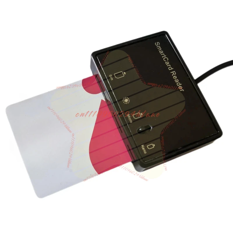 New Contact Type Multi Slot Mobile Communication LTE Test Card USB SIM White Card 3516 Reader/writer