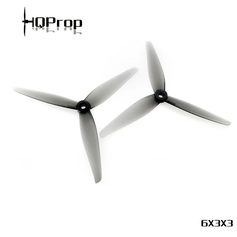 6Pairs 12PCS HQPROP HQ 6X3X3 6030 3-Blade PC Propeller for FPV Freestyle 6inch Long Range Drones DIY Parts