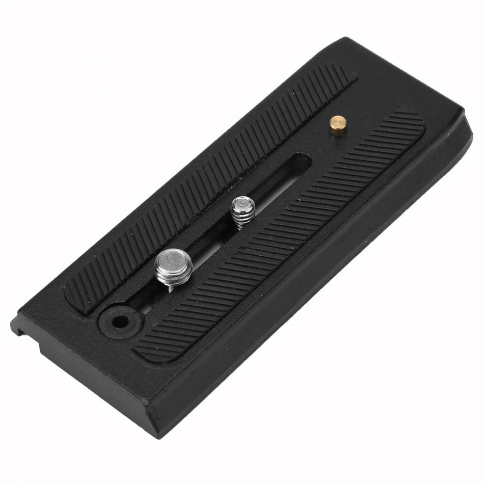 Quick Release Plate Sliding 501PL Plus Rapid Connect Base for Manfrotto 501 503 701HDV MH055M0-Q5 1/4 3/8 Screw 11.8cm