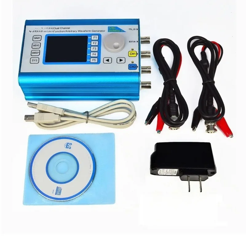 FY2300 12MHz 20MHz DDS Function Signal Generator Arbitrary Waveform Dual Channel Sine Wave Frequency Multifunctional 200MSa/s