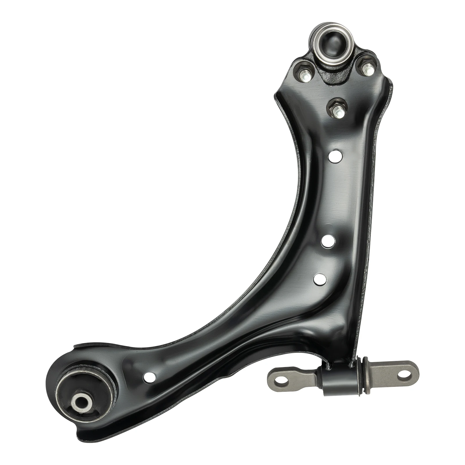 Right Front Lower Control Arm For Tucson Sportage 22-24 Forged Iron Anti-deform Black Forged Iron Right Lower Suspension Arm OEM 54501N9000 Direct Replacement Suspension Lever For Auto Repair Shop