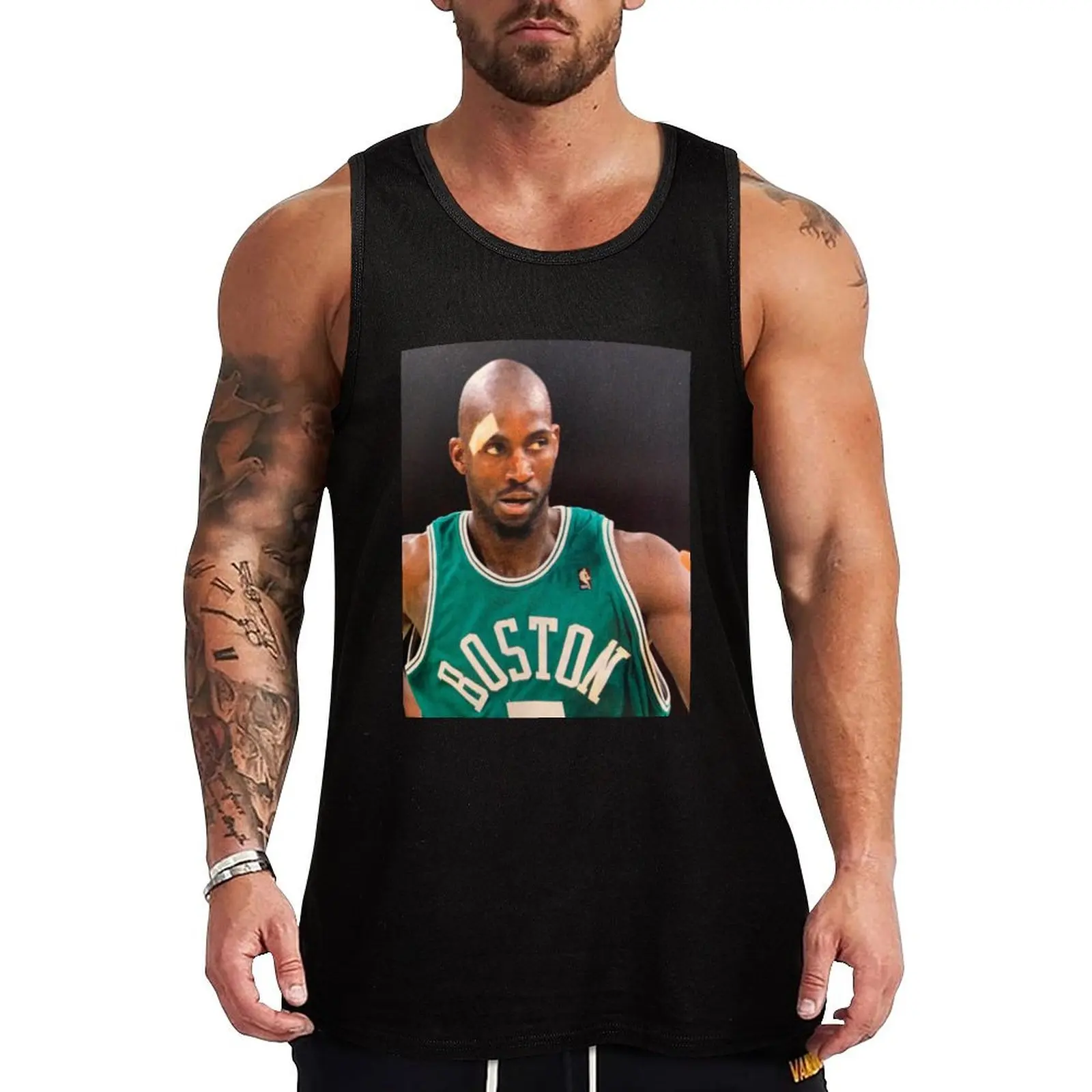 kevin garnett. Tank Top Japanese t-shirt clothing men t-shirts man