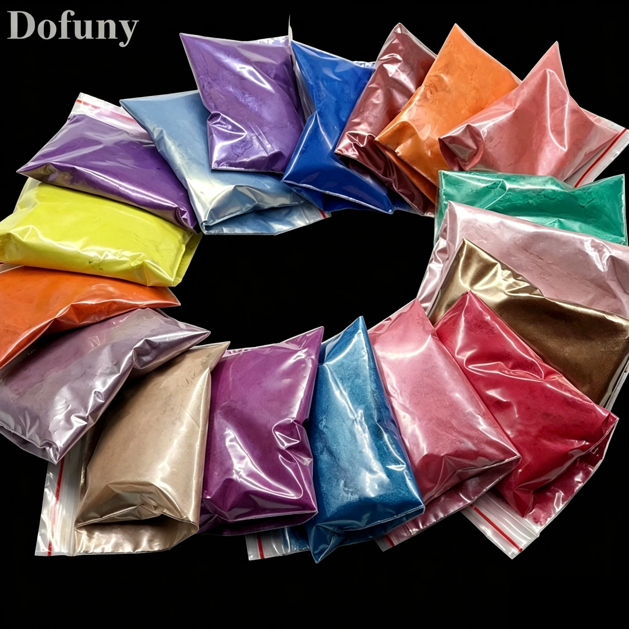 Mica Powder Pigment Metallic Color Epoxy - 20g Renkli Sedefli Mika Tozu Metalik