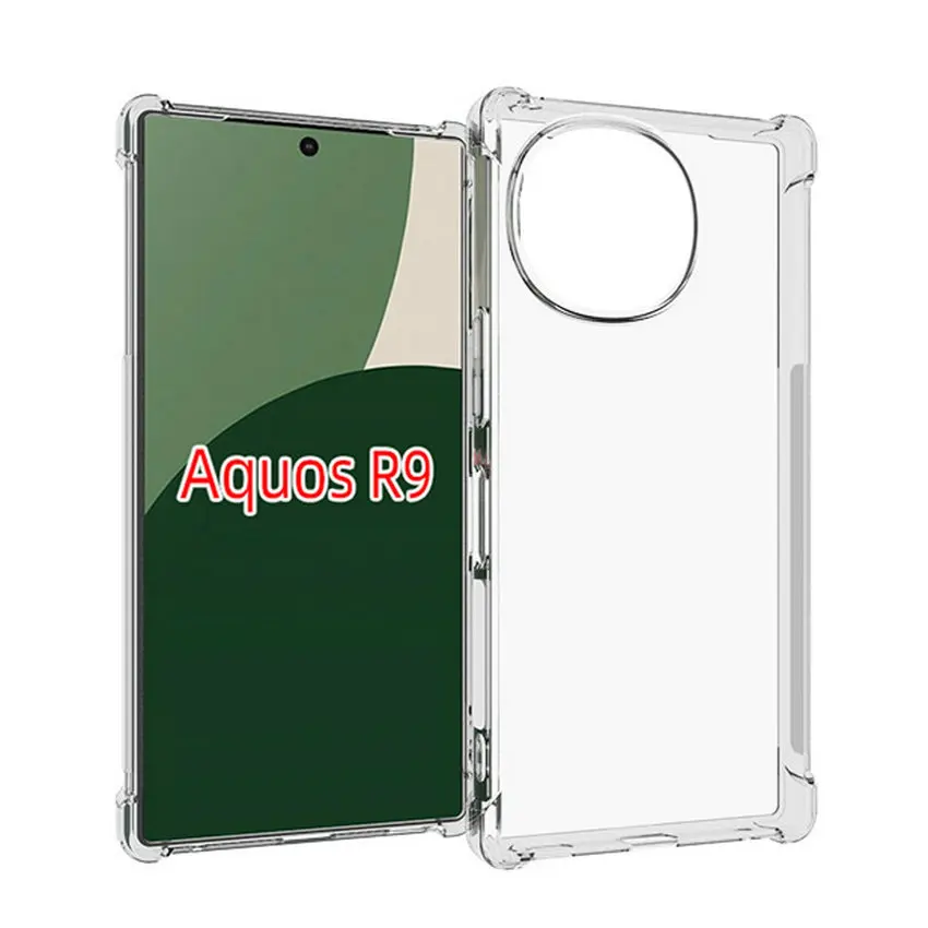 For Sharp Aquos R9 Transparent TPU Case,Anti-Shock HD Clear Transparent TPU Case,Anti-Shock HD Clear TPU Case For Sharp Aquos R9