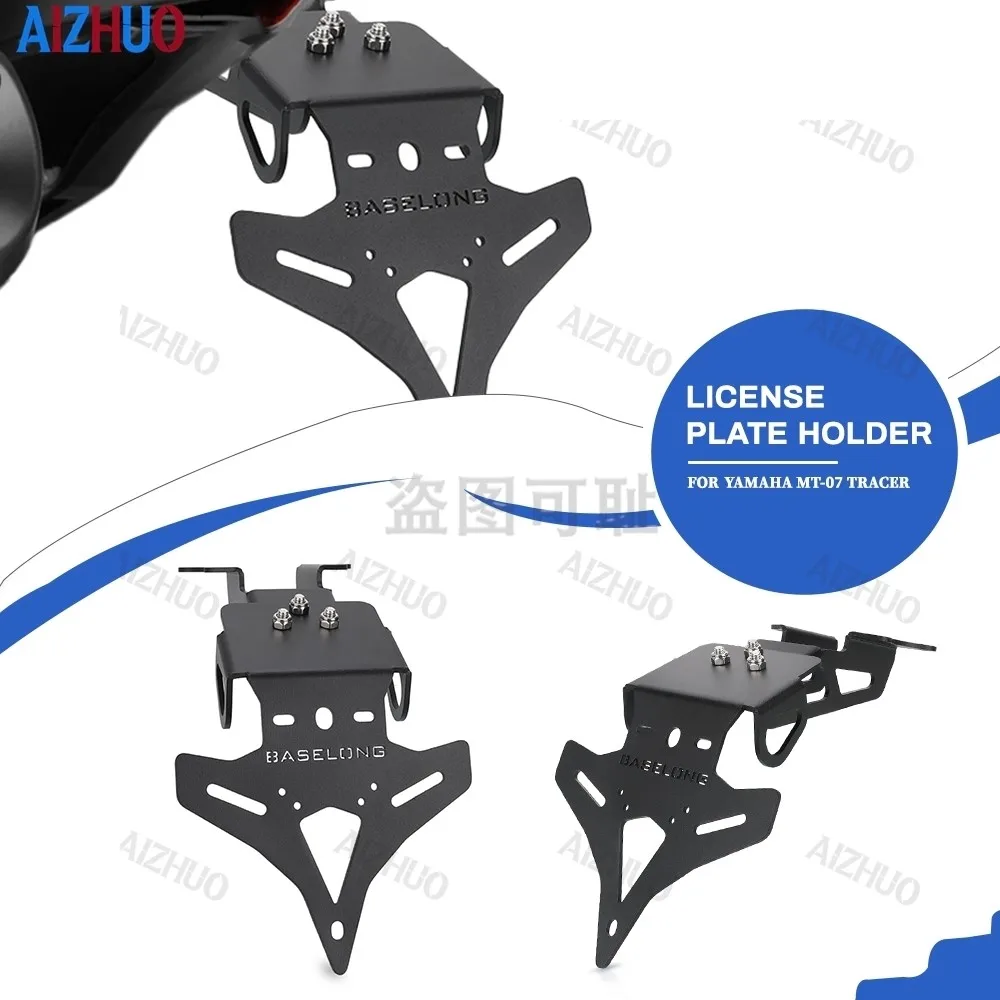 

For YAMAHA MT09 MT07 TRACER 900 700 GT 7GT 9GT Tracer 9 GT 2025 2024 License Plate Holder Motorcycle Tail Tidy Fender Eliminator