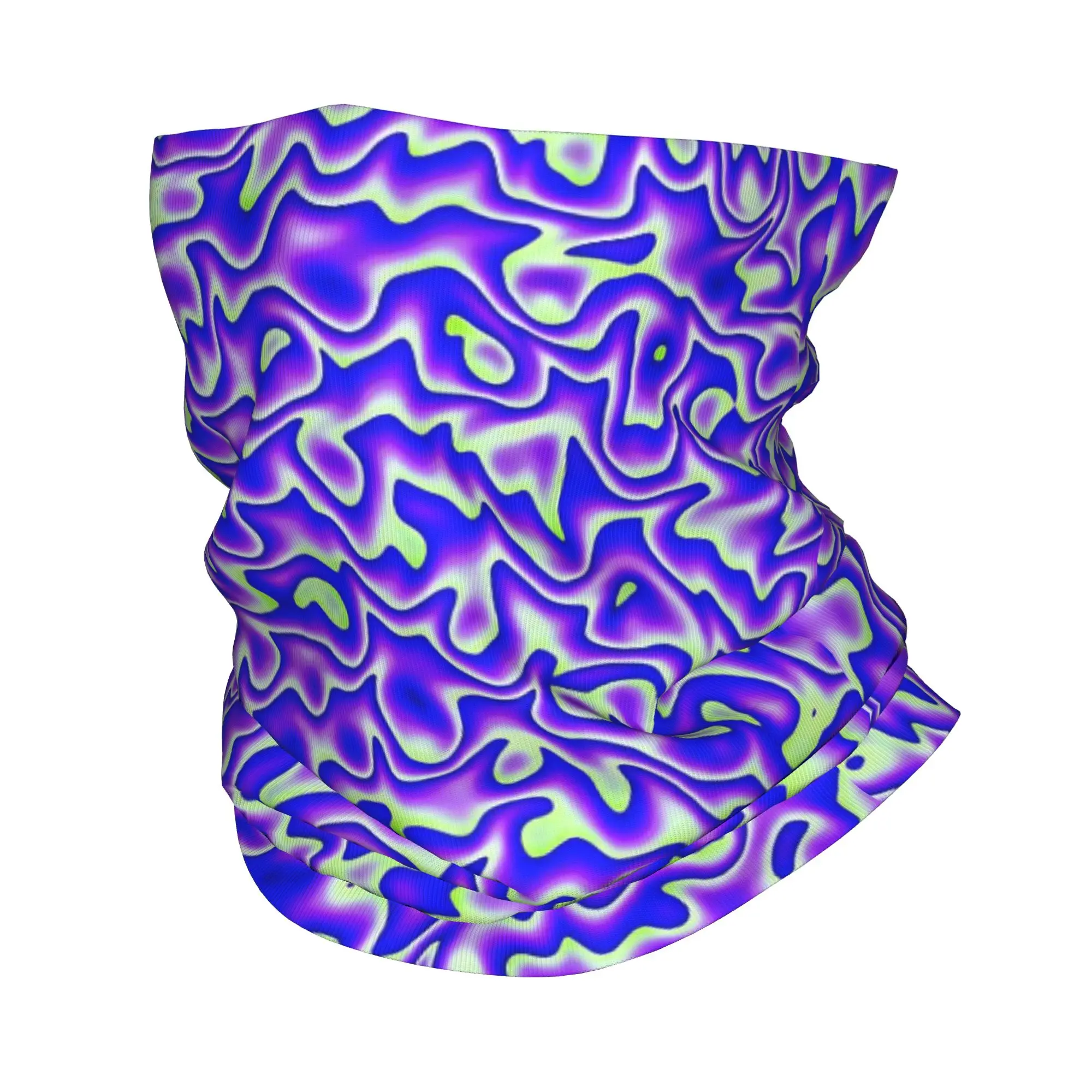 Swirl stripe color block print8 Bandana  Cover Club   Face Mask  Running  Unisex Windproof Neckerchief
