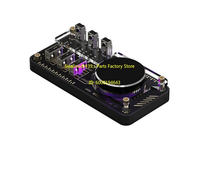 USBHUB Discovery Edition Computer Docking Desk with Volume Custom Keyboard