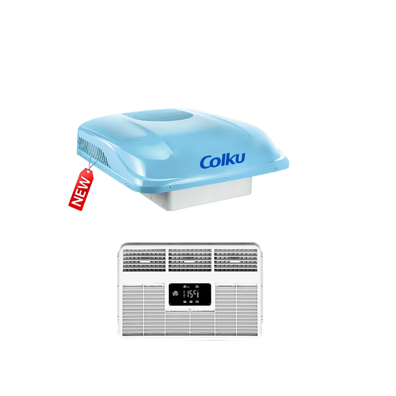 

2700W Universal DC 12V/24V Electric Parking Air Conditioner for Caravan, RV, Camper Van, Rooftop AC Unit, Truck Cooling System
