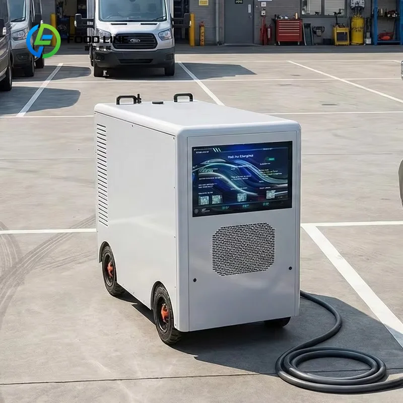 Customized 150kWh Mobile EV Charging Pile Portable Energy Storage Charger Power Bank GBT CCS1 CCS2 for Electric Vehicle