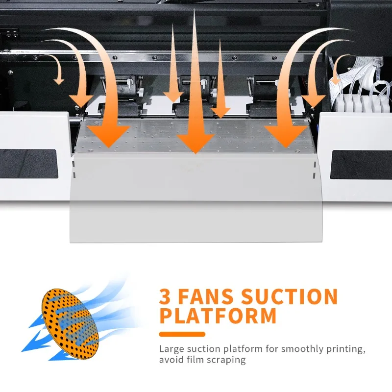 Super Colorful Pro Dtf Printing Printer with L1800 L1390 XP600 Print Head Mini Powder Shaker Machine