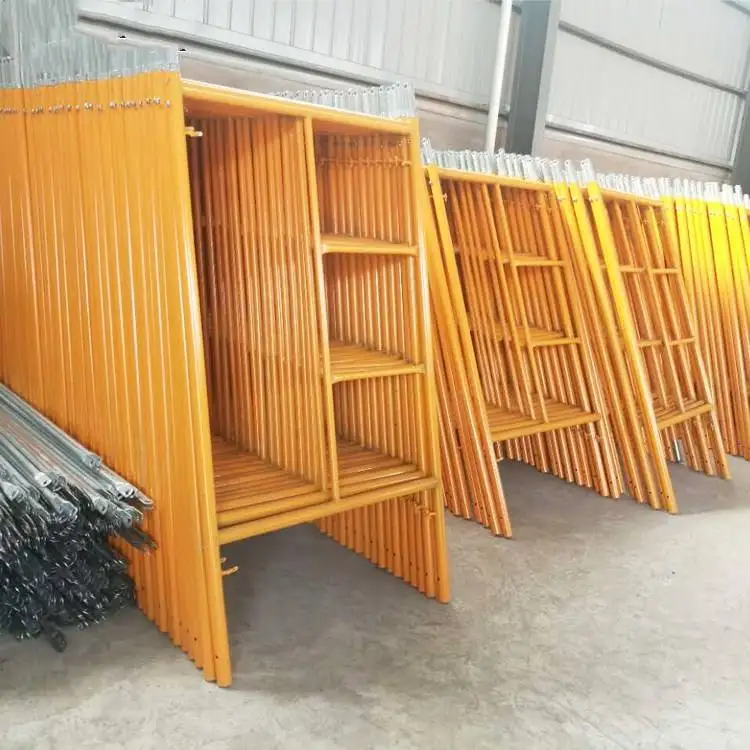 Factory Price Building Safety Scaffolding Building Construction Projects H Frame Scaffoldings