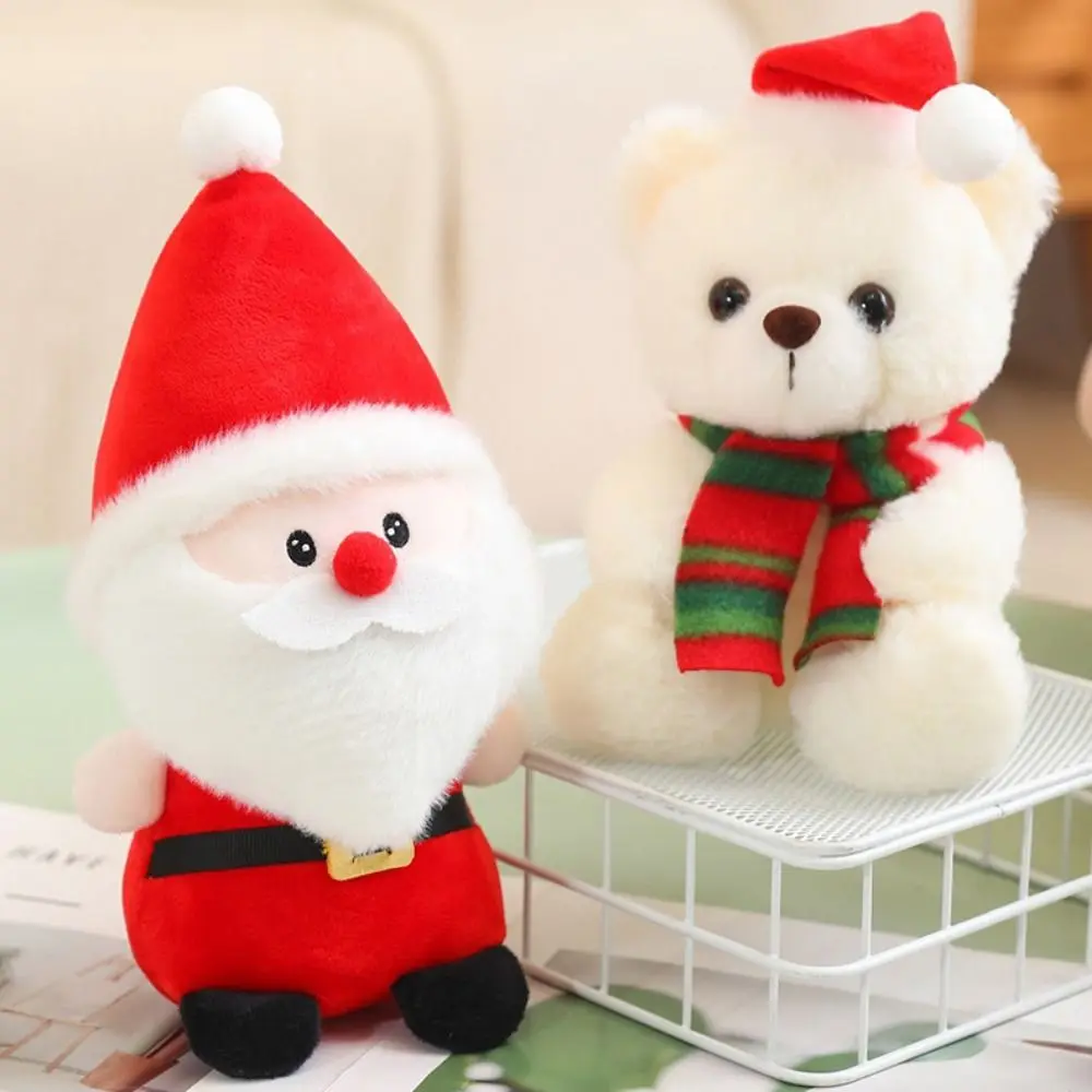 

Christmas Decoration Christmas Stuffed Plush Toys Christmas Tree Snowman Penguin Plush Doll Lovely Cute Santa Claus Plush Dolls