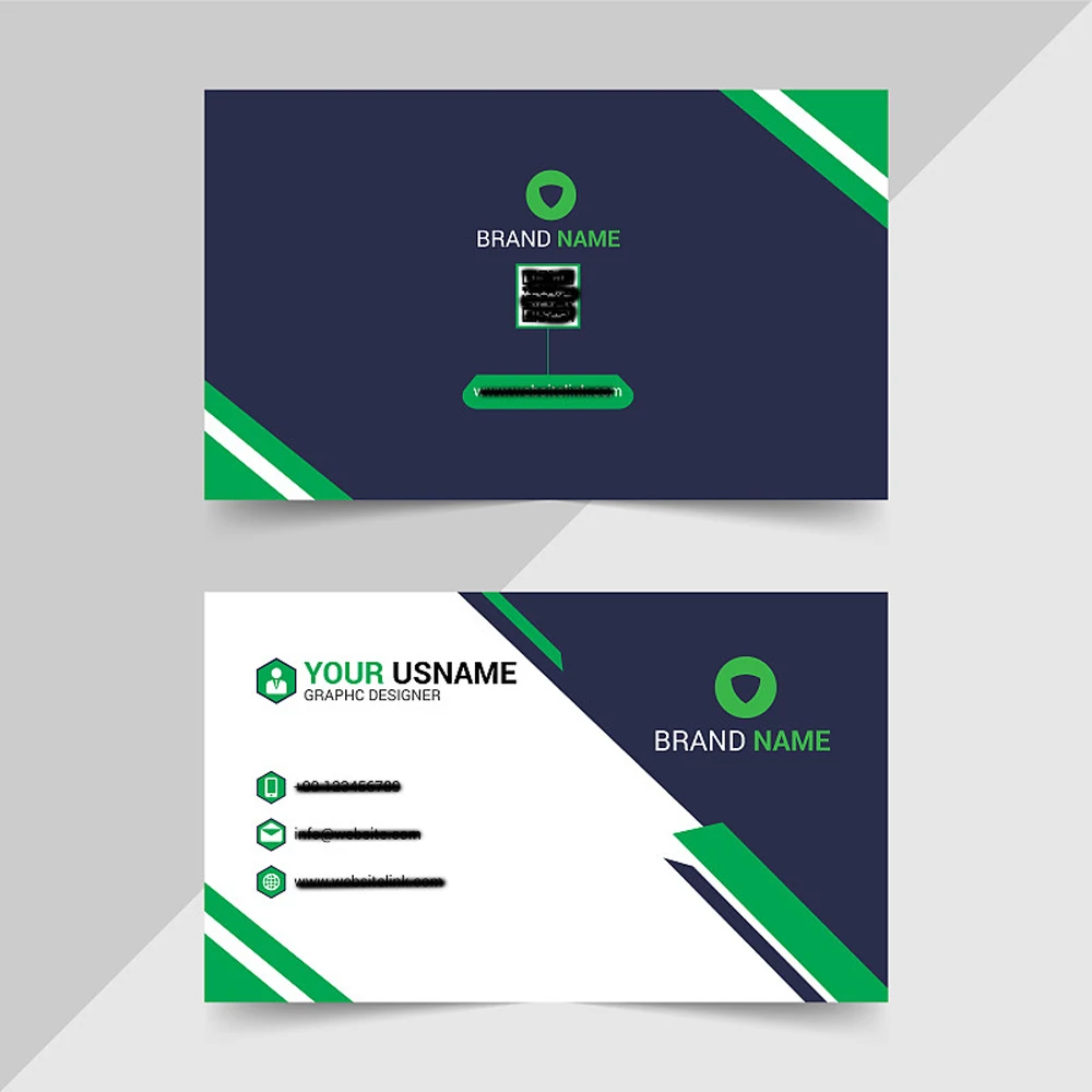 1000pcs Customized Logo Double-Sided Full-Color Printing Film Waterproof Business Card Thank-You Card Gift Card