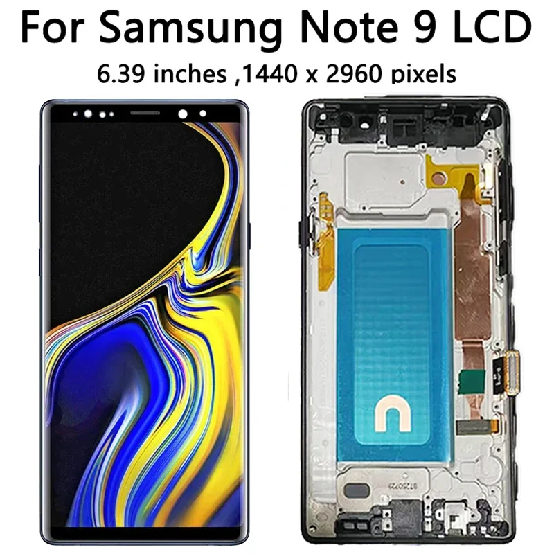 Note9 Display NEW For Samsung Note9 LCD Display Touch Screen