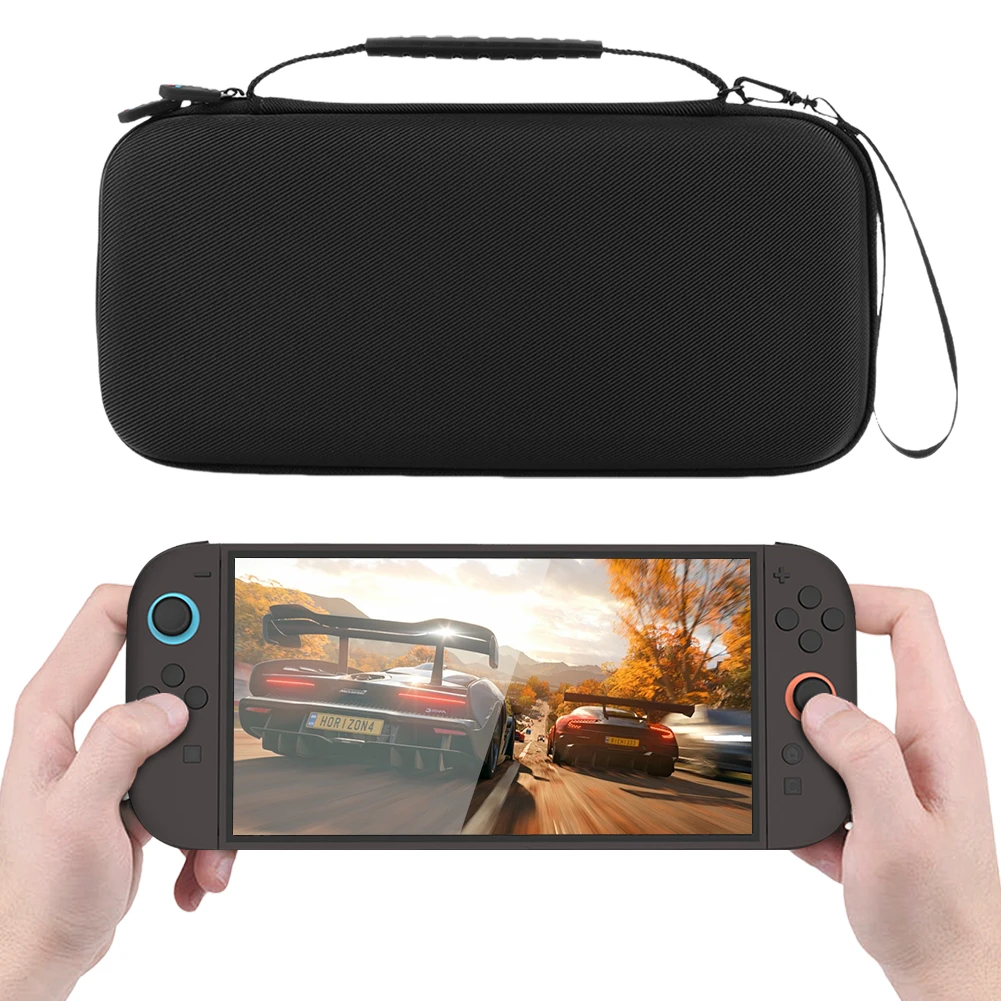 EVA Carrying Case for Switch 2 Protective Travel Bag Anti-scratch Organizer Bag for Nintendo for Switch 2 Console & Accessories