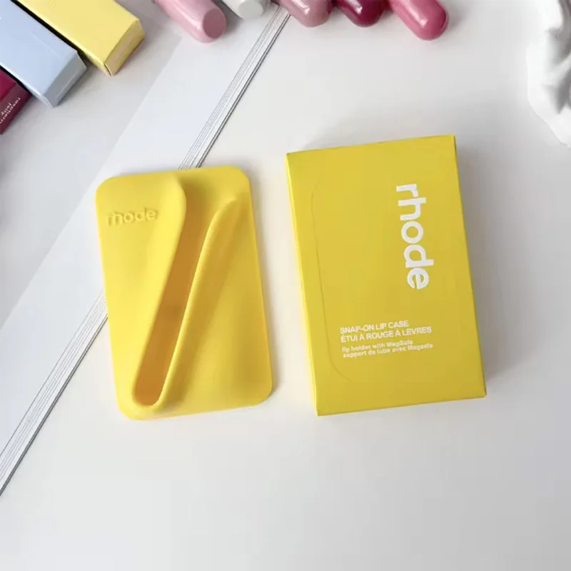 Hot-Trend Lipgloss met magnetisch achterontwerp, siliconen telefoonhouder, stabiele bevestiging voor eenvoudig en handig dagelijks gebruik.