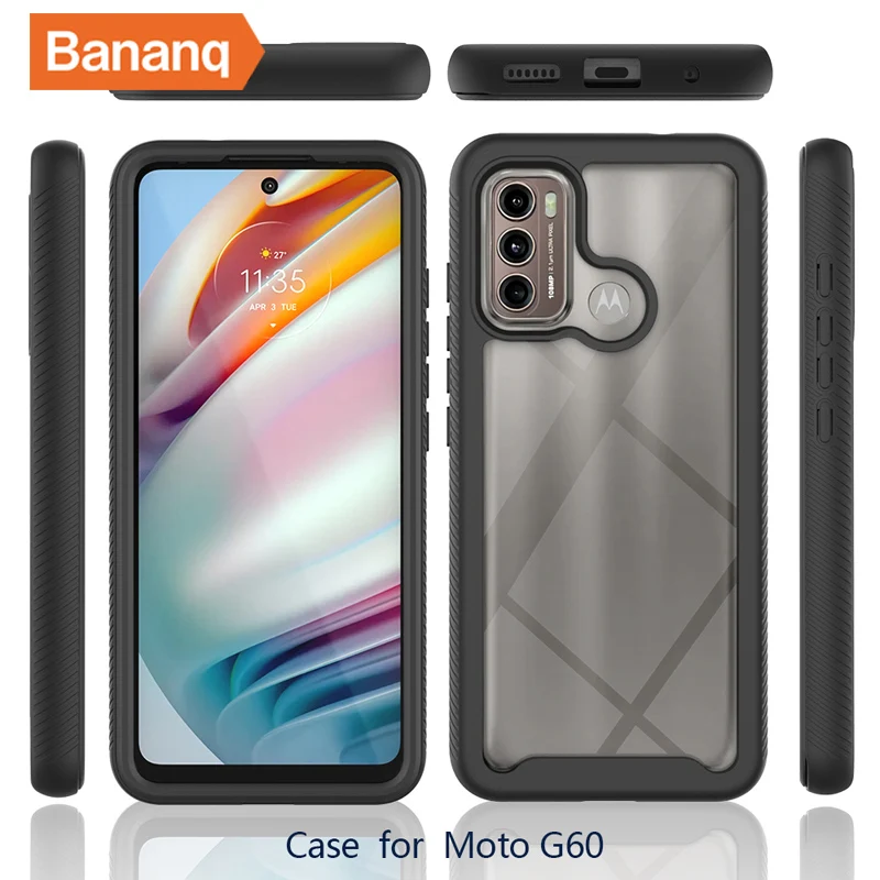 Bananq All Inclusive Case For Motorola G9 Plus Power G10 G20 G30 G60 G13 G14 G22 G23 G31 G32 G42 G52 G53 G54 G62 G82 G84 Cover