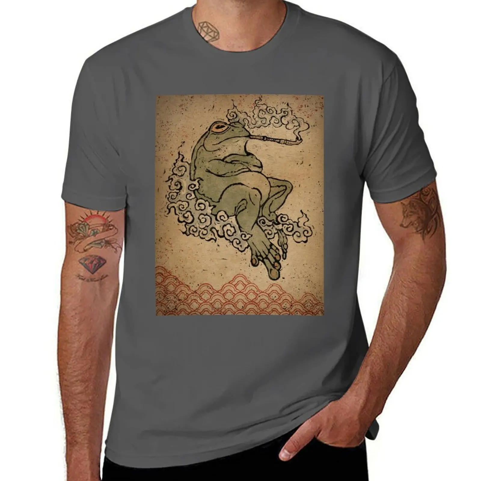 

Smokin Toad T-Shirt man t shirt luxury cotton tshirt 100% T-Shirt