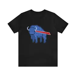 Bills Mafia Pixelated Buffalo T shirt