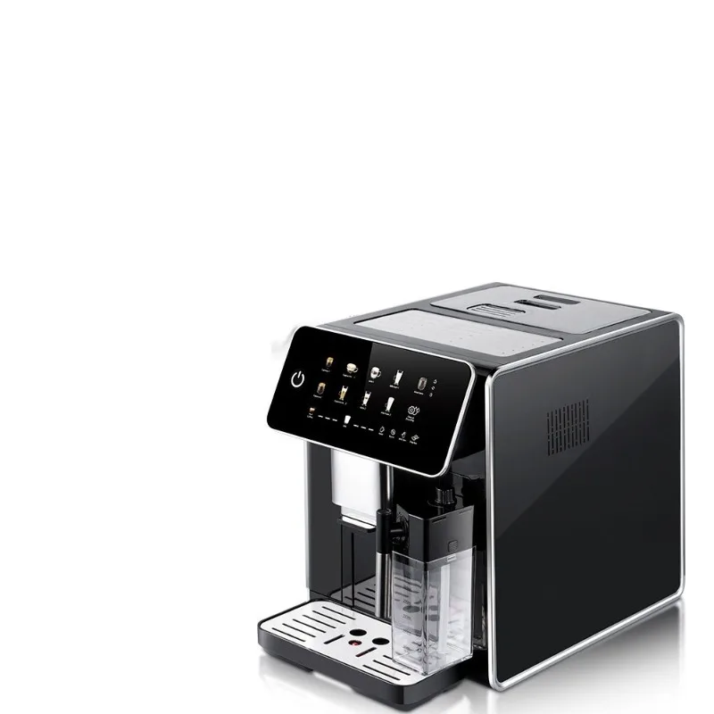European Standard Fully Automatic Coffee Machine Built In Auto Cleaning Espresso Maker with Milk Frother
