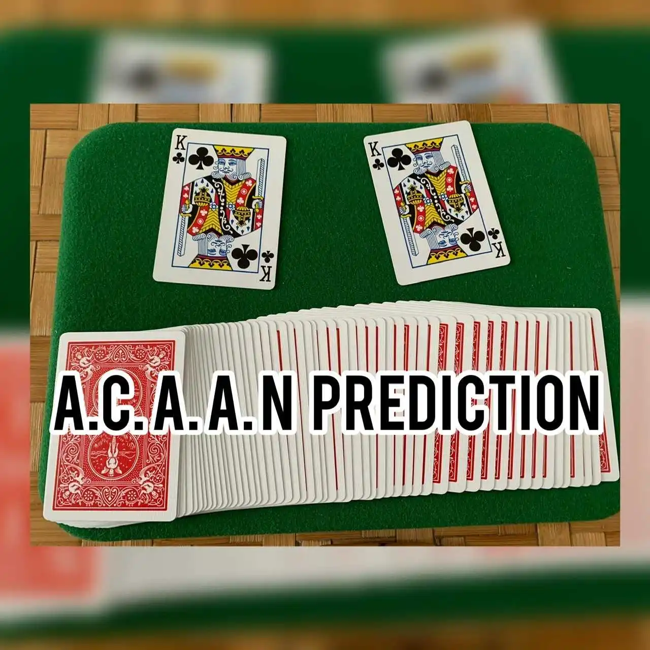 2020 A.C.A.A.N Prediction by Cristian Ciccone,   Magic tricks (Magic instruction)