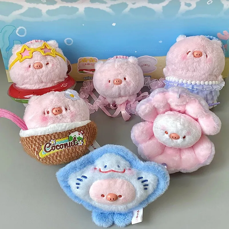 

The Sweet Baby Little Pig Sweet Baby Aquarium series plush blind box is a cute gift for your girlfriend. It's a trendy and surpr