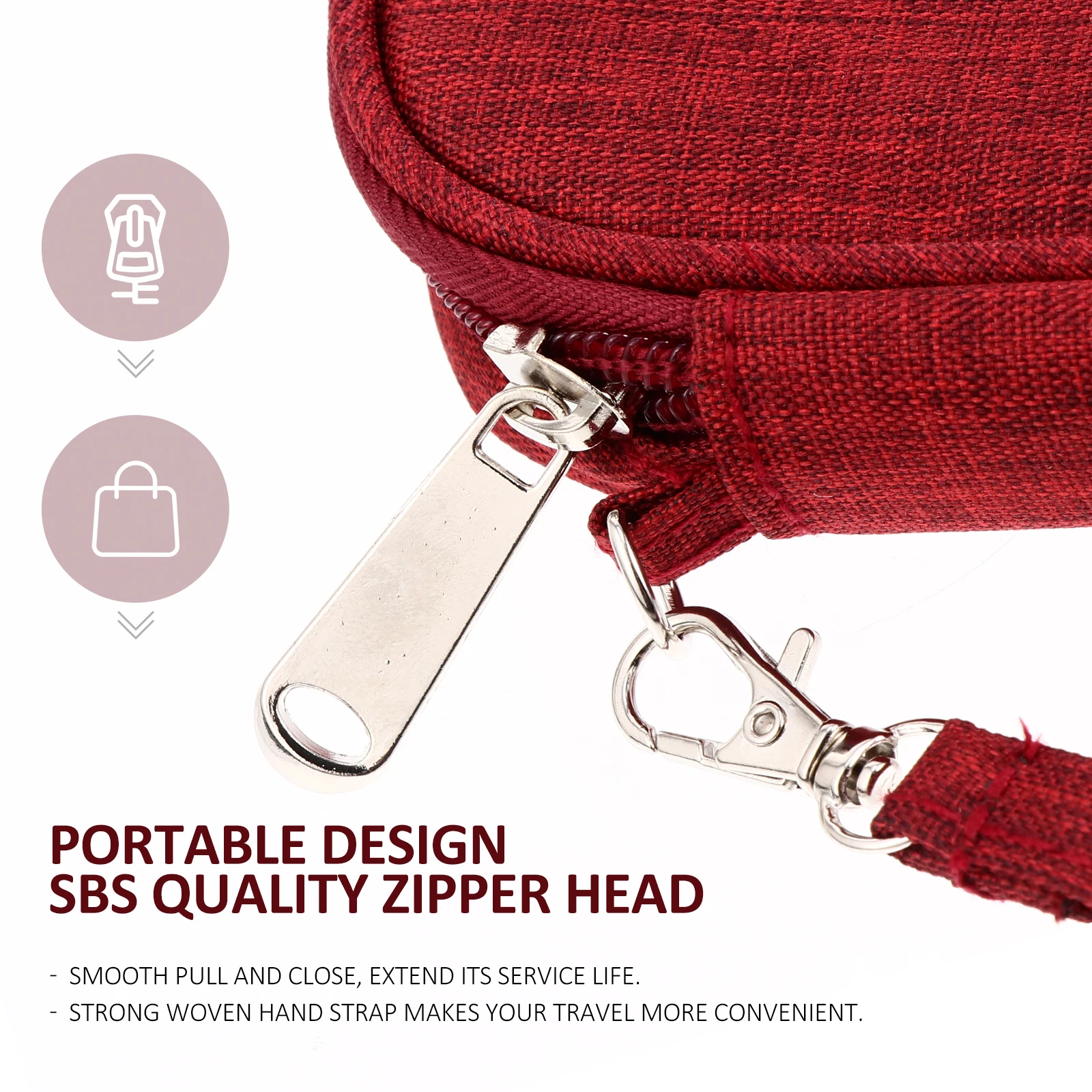 

1pc Multifunction Electronic Storage 300D Cationic Water Repellent Material Usb Organizer Travel Earphone Pouch Portable