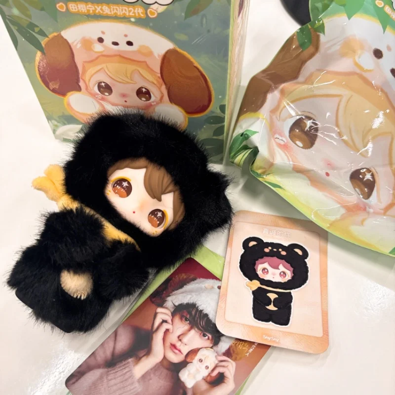 جديد AYOR TOYS Shyshy V2 بلدي ليتل يو الفينيل صندوق أعمى العصرية اللعب لطيف سلسلة حزمة معلقة تحصيل صندوق غامض هدية