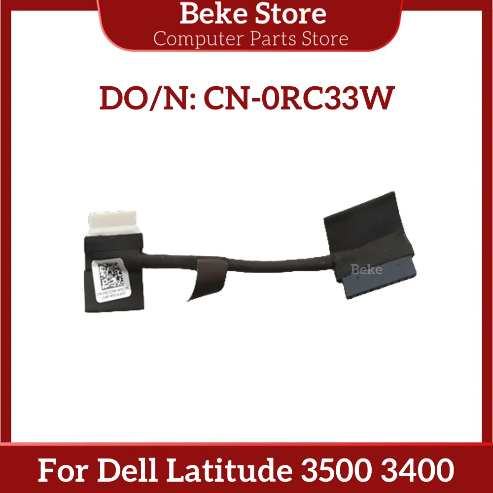 Beke-كابل بطارية جديد لـ dell latitude 3500 3400, rc33w 0rc33w 450.fy05. 0011 ، سريع مجاني