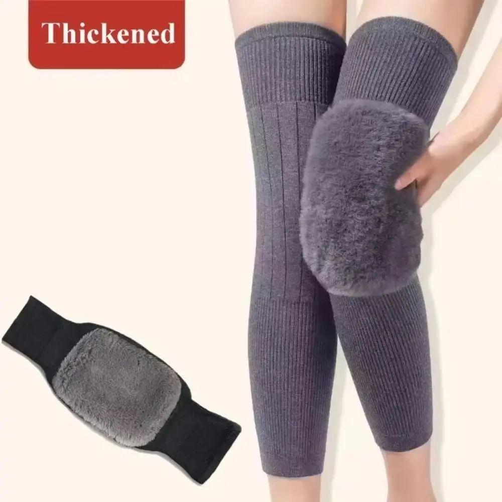 متعددة الوظائف الباردة واقية منصات الركبة الدافئة مرونة لينة الحرارية تدفئة الساق يلتف الساق مع الأشرطة سميكة الركبة حامي التهاب المفاصل