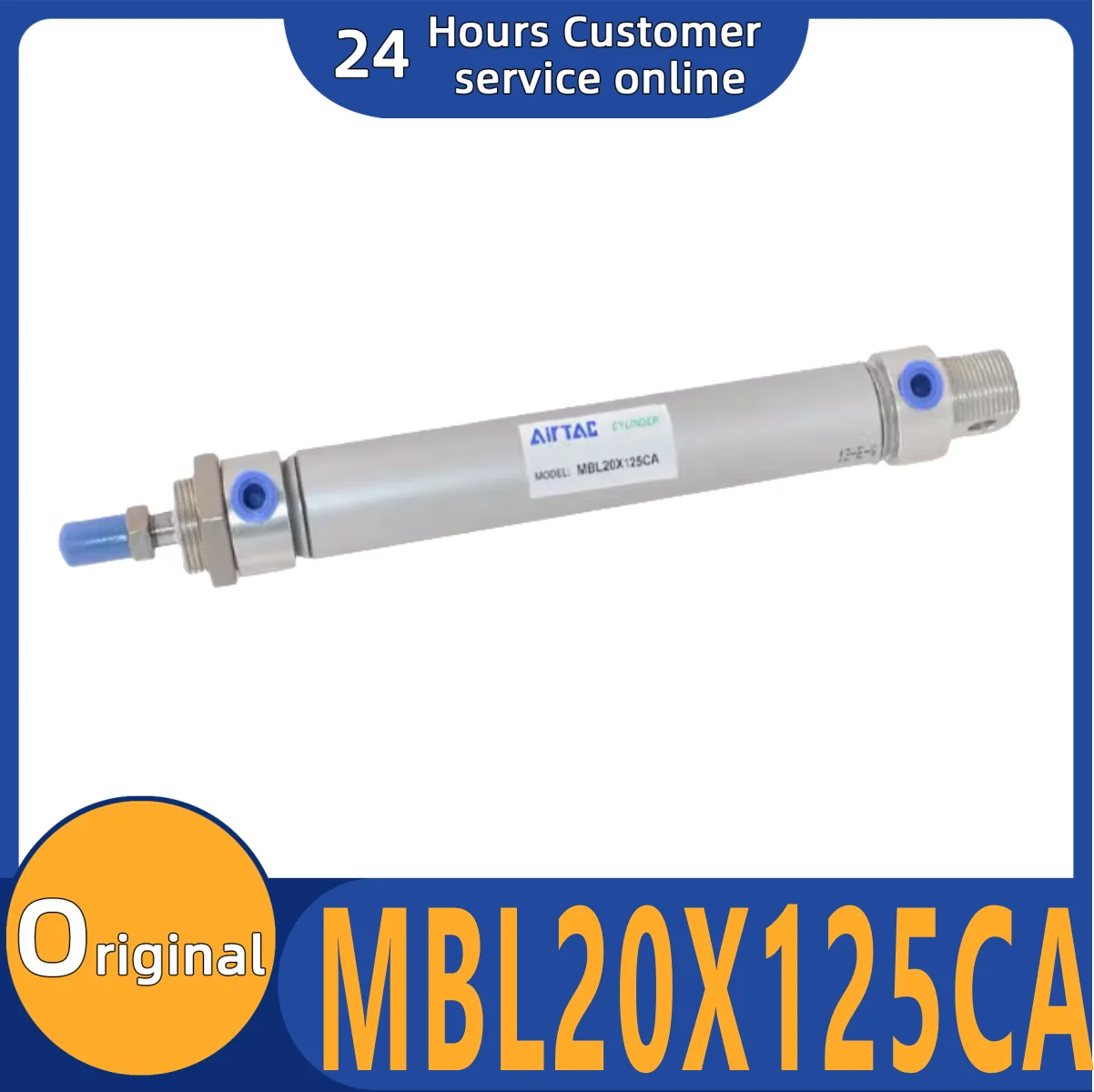 

Совершенно новый оригинальный цилиндр из алюминиевого сплава MBL20X125CA MBL20X150CA MBL20X175CA MBL20X200CA