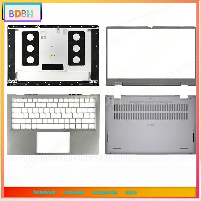 NEW For Dell Inspiron 14 5410 5415 5418 Laptop LCD Back Cover Front Bezel Palmrest Bottom Case Keyboard Hinges 0CYT45