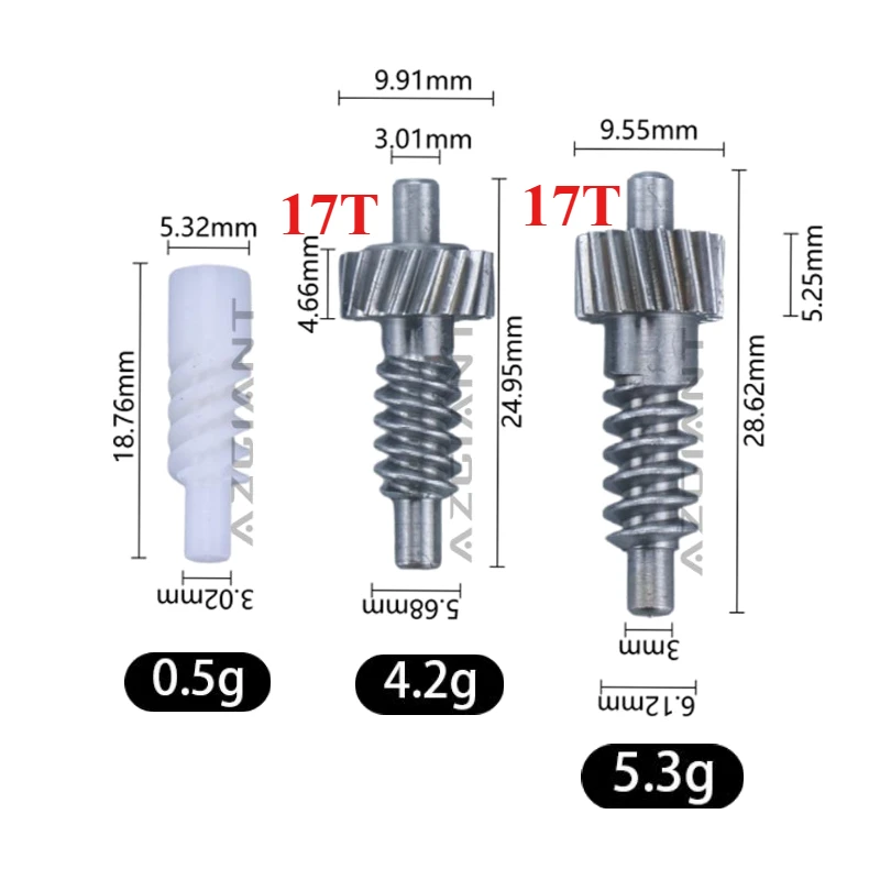

For Acura TLX MDX ILX RLX RDX TSX Car Parts Exterior Side Wing Reversing Rearview Mirror Folding Motor Gear Cog Worm Repair Kit