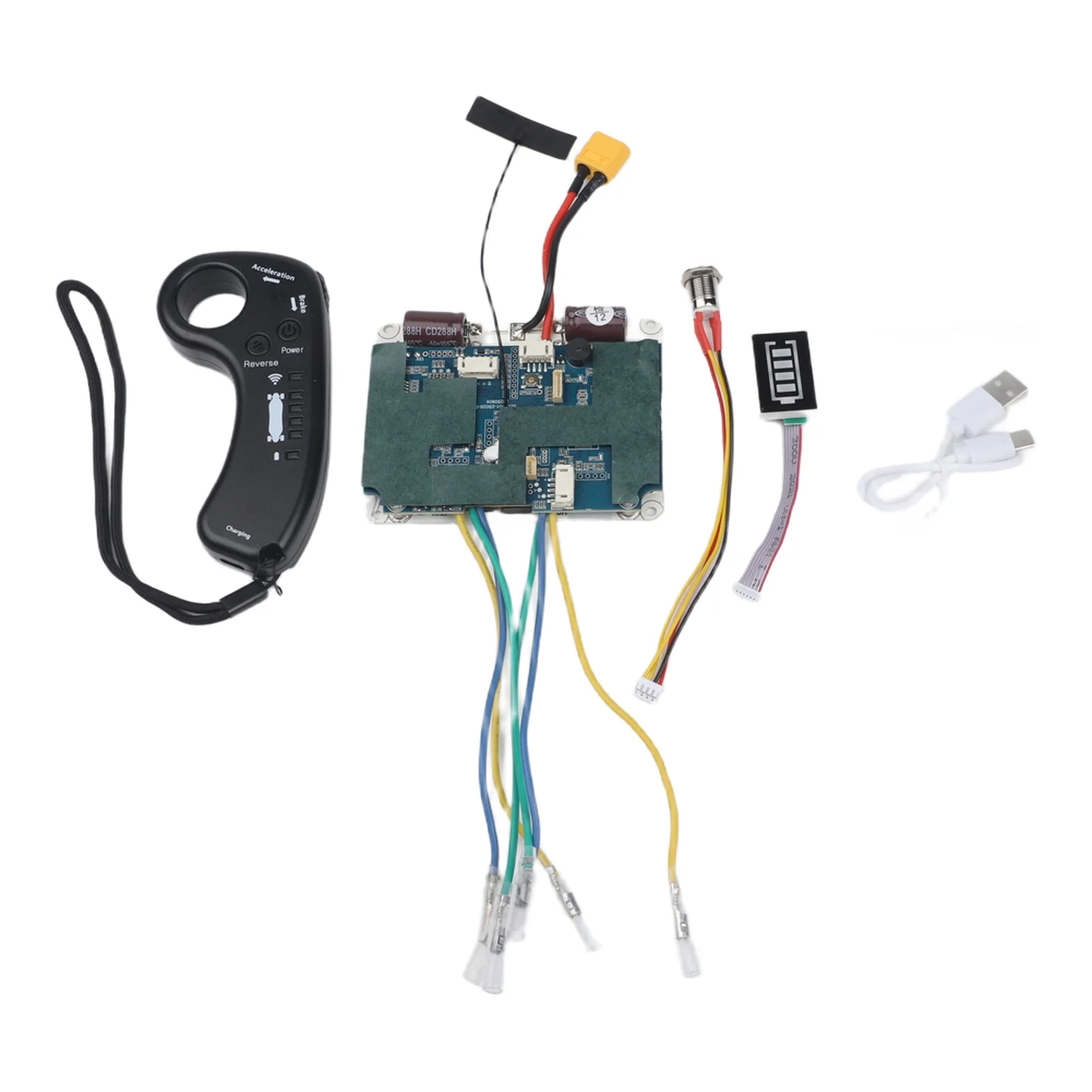 Electric Skateboard Controller 36V 12A Dual Drive for esc Module for Longboard Scooter Wheelbarrow and Balance Car Applications