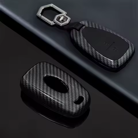 Carbon ABS Remote Car Key Case Cover For Chevrolet Chevy Camaro Cruze Malibu Equinox Onix Spark Sonic Volt Protect